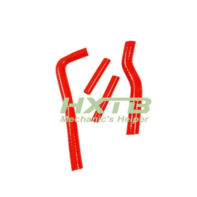 RED silicone radiator hose for Yamaha YZF250 & YZ250F (2001-2005) / WR250F (2001-2006) – durable aftermarket upgrade