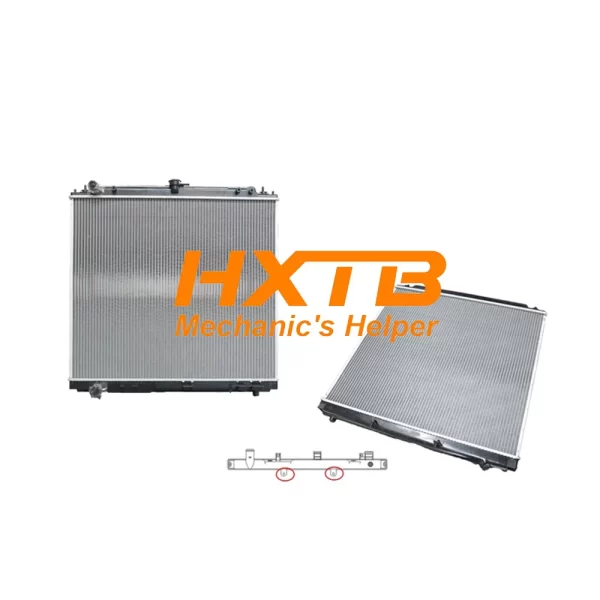 Aluminium Radiator For Nissan Navara D40 2004-2013