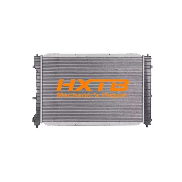 Ford Escape (2003-2012) radiator with plastic reservoirs and aluminum cooling core—compatible with 2.0L & 2.3L engines paired with automatic transmission