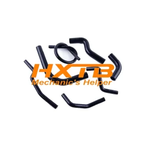 7Pcs Silicone Radiator Hose Kits For Suzuki Caribbean / Samurai 1.3L 1986-1995
