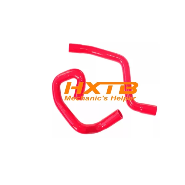 2Pcs Silicone Radiator Hose Kits For Ford Focus Duratec 1.8L 2.0L // Mazda MZR 2001-2012