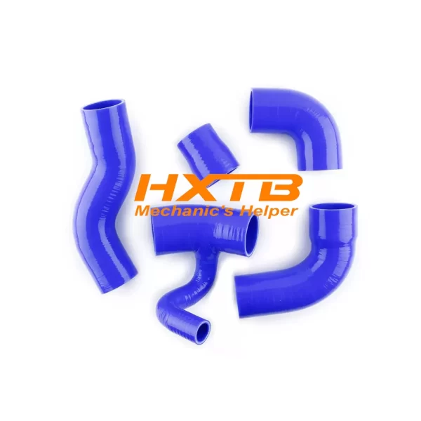 5Pcs Silicone Boost Turbo Hose For Volvo S70/V70 T5 2.3 // 850 T-5/T-5R 1993-1997 - Image 2