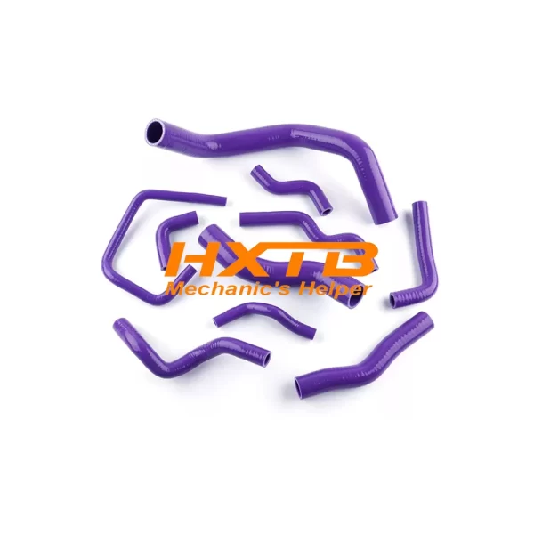 10Pcs Silicone Radiator Hose Kits For Nissan SILVIA 200SX 240SX S13 S14 S15 SR20DET - Image 5