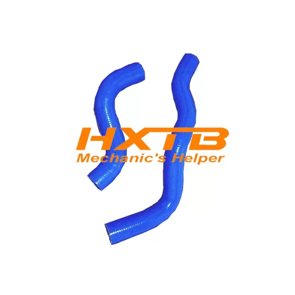 2Pcs Silicone Radiator Hose Kits For Toyota Landcruiser FZJ75 1FZ 2001-2009