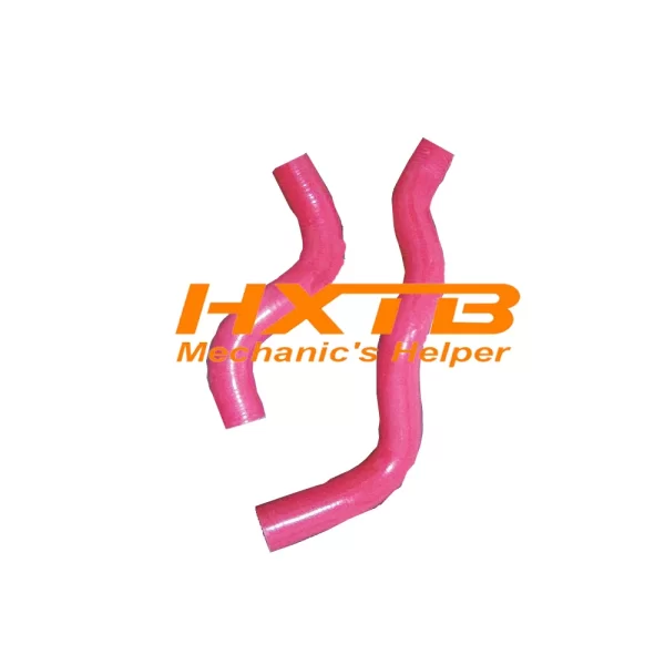 2Pcs Silicone Radiator Hose Kits For Toyota Landcruiser FZJ75 1FZ 2001-2009 - Image 2