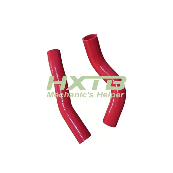 2Pcs Silicone Radiator Hose Kits For Toyota Land Cruiser HDJ80 HZJ80R Turbo 4.2L 1990-1998