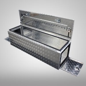 1700x400x400mm Aluminium 3 Door Camper Toolbox