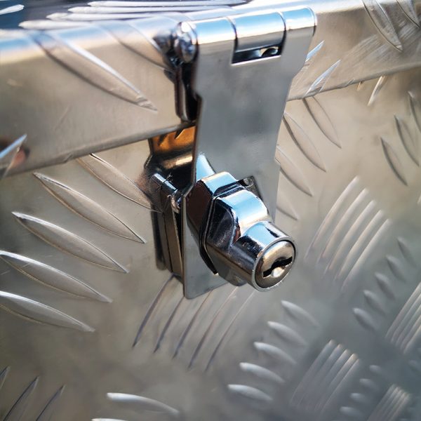 720(370F)Lx435Wx475H mm Aluminium Drawbar Tool Box - Image 2