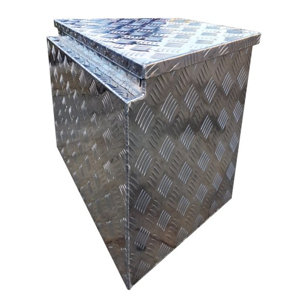Aluminium 870x500x450mm Drawbar Tool Box - Image 3