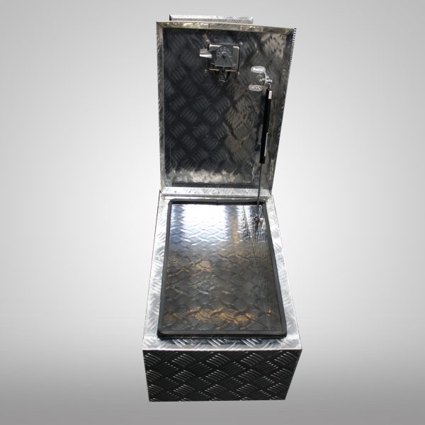 1770x400x400mm Aluminium Gullwing Toolbox - Image 2