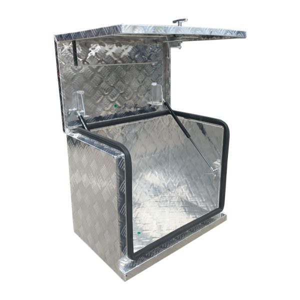 615x400x500mm Aluminium Generator Box Storage Toolbox - Image 3