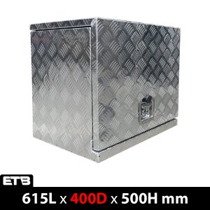 615x400x500mm Aluminium Generator Box Storage Toolbox