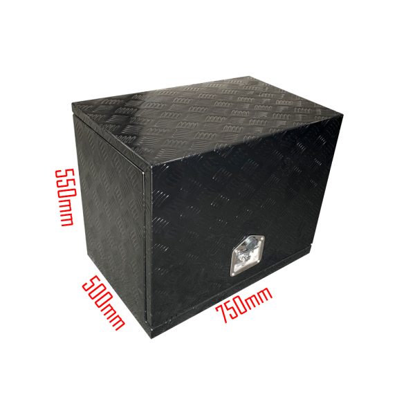 750x500x550mm Aluminium Generator Box Storage Toolbox - Image 3