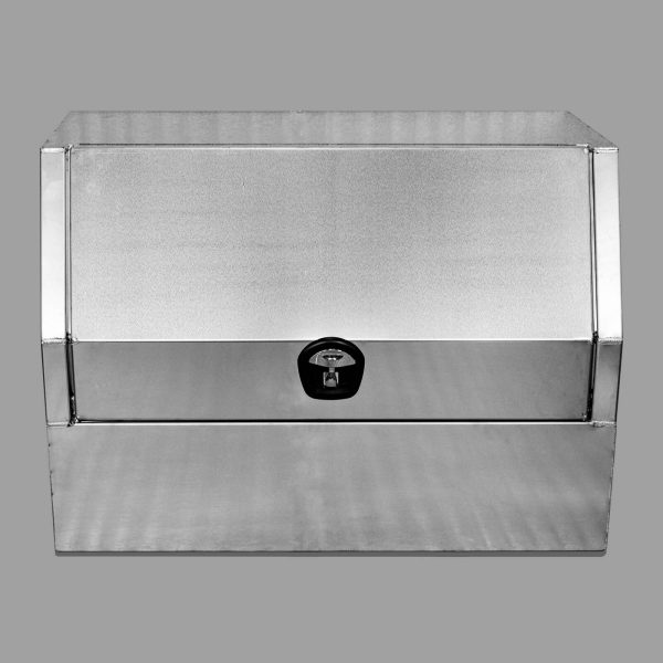 1400x600x850mm Flat Plate Half Door Aluminium Ute Toolbox - Image 4