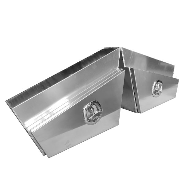 Black 750x230x440mm Flat Sheet Tapered Under Tray Tool Box - Image 2