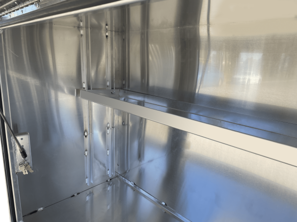 1800x600x1150mm Flat Aluminium Truck Toolbox with 2 Drawers - Image 5