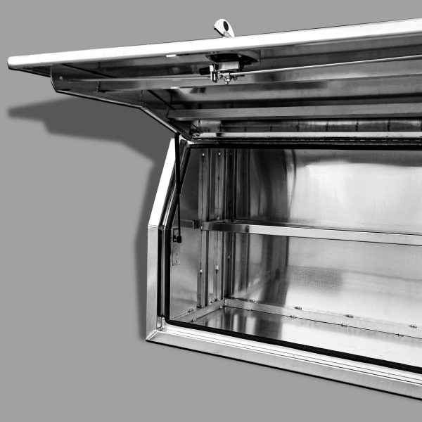 1200x600x850mm Flat Plate Full Door Aluminium Toolbox - Image 3