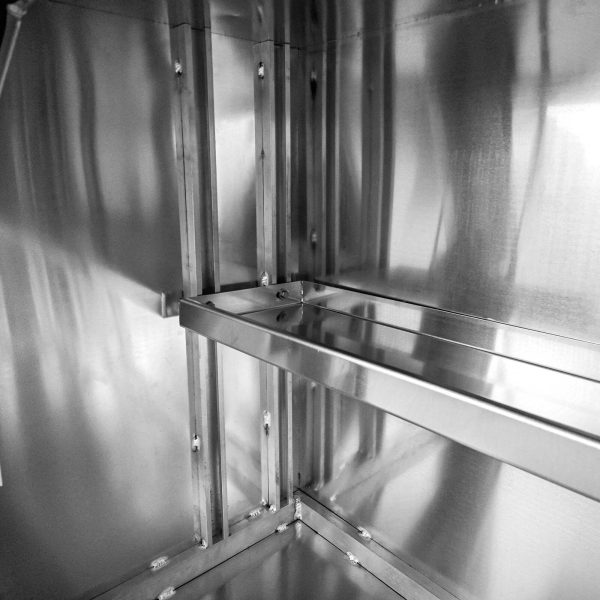 1200x600x850mm Flat Plate Full Door Aluminium Toolbox - Image 4