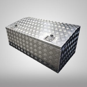 1200x600x500mm Checker Plate Chest Top Open Aluminium Tool Box