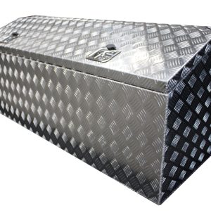 1500x500x600mm Checker Plate Chest Top Open Aluminium Tool Box