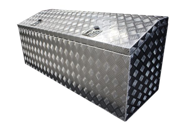 1500x500x600mm Checker Plate Chest Top Open Aluminium Tool Box