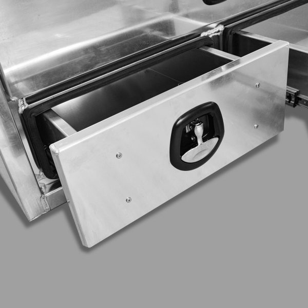 1600x600x850mm Flat Plate Half Open with 2 Drawers Toolbox - Image 3