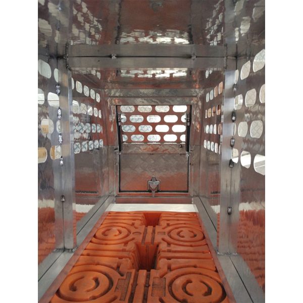 700mm Checker Plate Aluminium Full Dog Box - Image 4