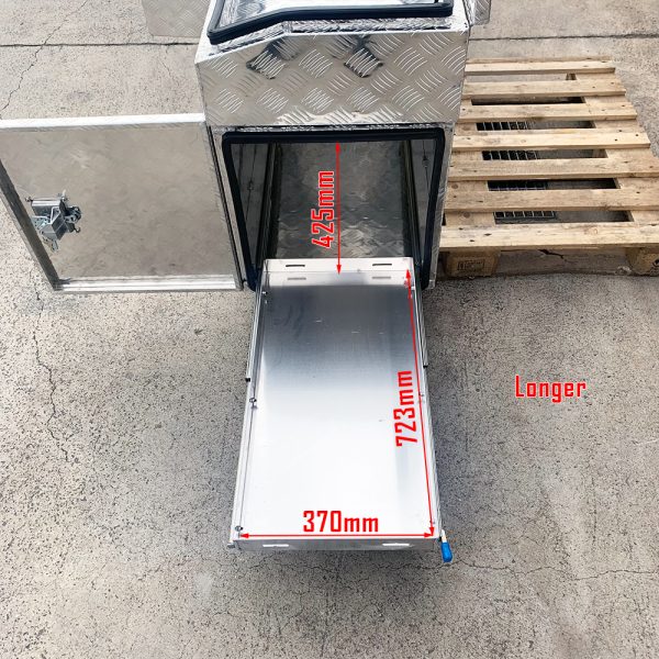 Caravan Trailer Tool Box for Generator & Webber BBQ - Image 9