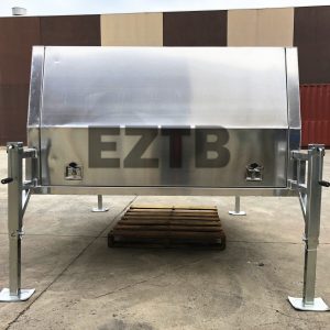 1780mm x 1800mm x 1000mm High Jack Off Flat Plate Aluminium Canopy