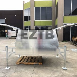 1780mm x 1800mm x 1000mm High Jack Off Flat Plate Aluminium Canopy - Image 4