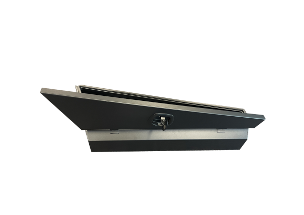 Black 960mm Double Tapered Ute Under Tray Tool Box