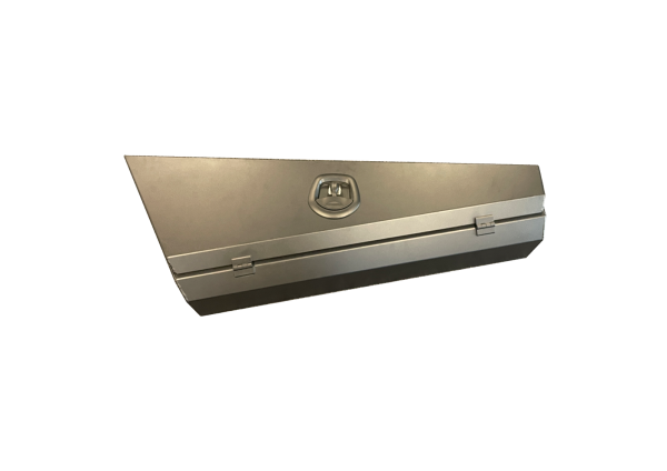 Black 960mm Double Tapered Ute Under Tray Tool Box - Image 5