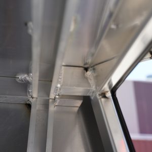 700mm 1m High Flat Plate Aluminium Ute Canopy - Image 2