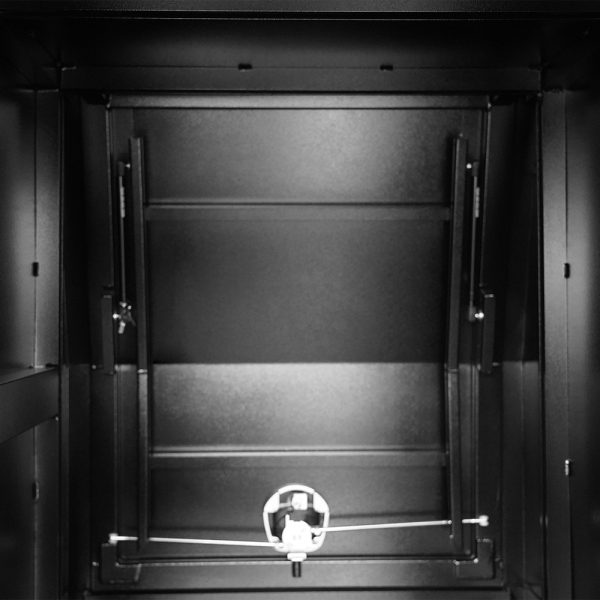 Black 700mm 1m High Flat Plate Aluminium Ute Canopy - Image 4