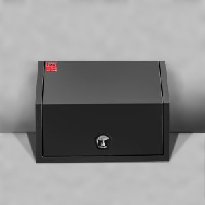900mm Black Flat Plate Aluminium Ute Canopy