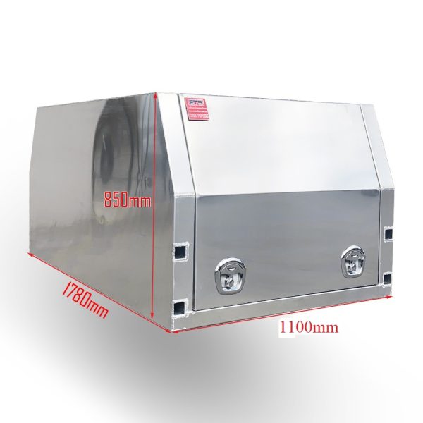 1100mm Jack Off Flat Plate Aluminium Ute Canopy - Image 2