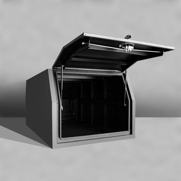 1200mm Black Flat Plate Aluminium Ute Canopy - Image 8