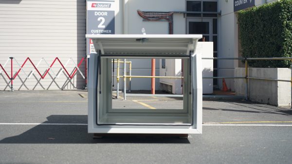 1200mm White Flat Plate Aluminium Ute Canopy - Image 4