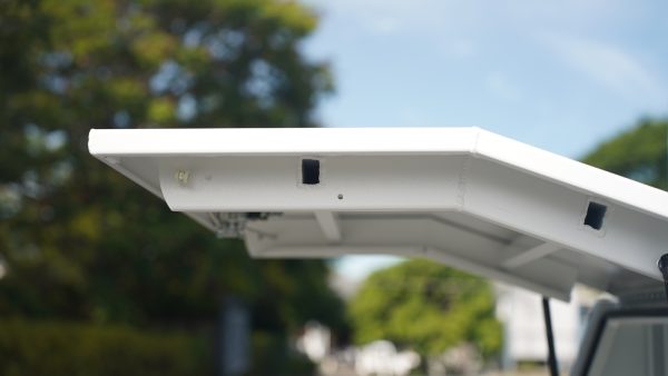 1200mm White Flat Plate Aluminium Ute Canopy - Image 5