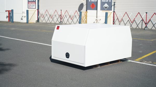 1200mm White Flat Plate Aluminium Ute Canopy