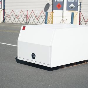 1400mm White Flat Plate Aluminium Ute Canopy