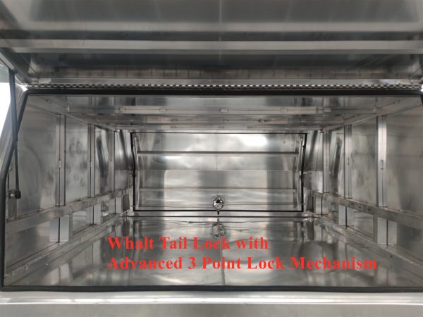 1800mm Lift Off Flat Aluminium Ute Canopy - Image 3