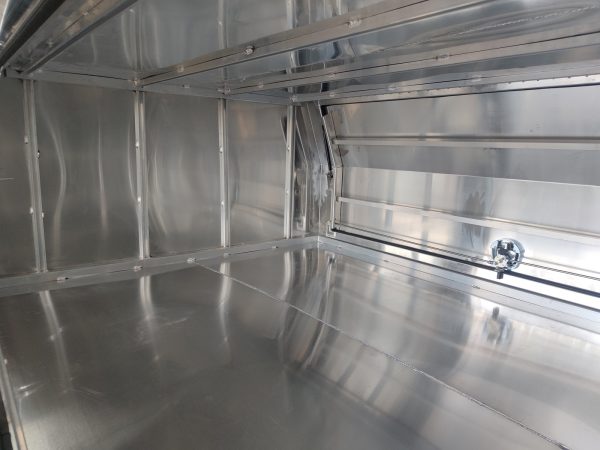 2400mm Flat Plate Aluminium Canopy for Single Cab Ute - Image 2