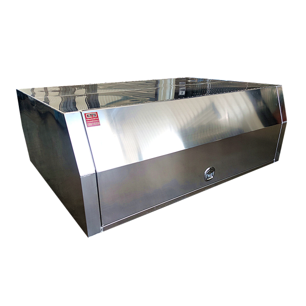 2400mm Flat Plate Aluminium Canopy for Single Cab Ute - Image 6