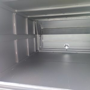 2400mm Flat Aluminium Ute Canopy - Black - Image 3