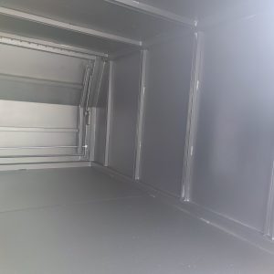 2400mm Flat Aluminium Ute Canopy - Black - Image 5