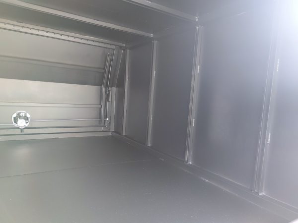 2400mm Flat Aluminium Ute Canopy - Black - Image 5