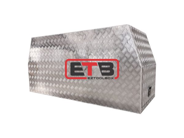 700mm Checker Plate Aluminium Canopy - Image 2