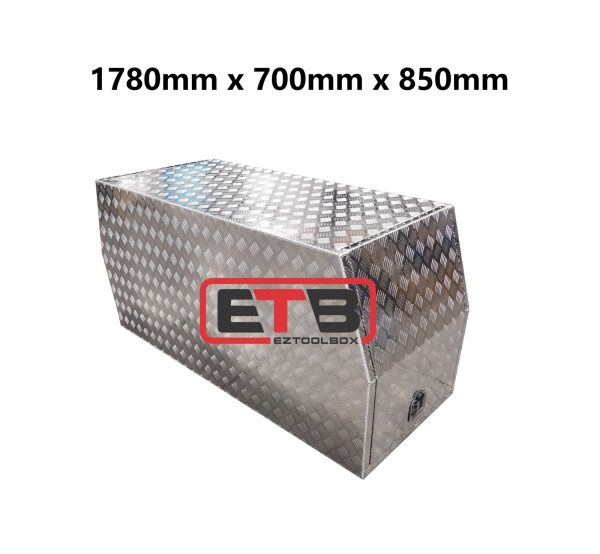 700mm Checker Plate Aluminium Canopy - Image 3
