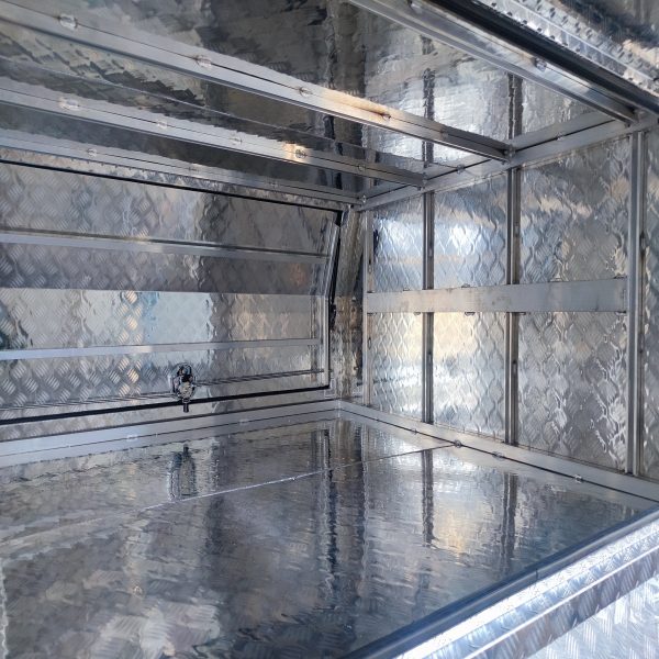 1800mm Checker Plate Aluminium Ute Canopy - Image 2